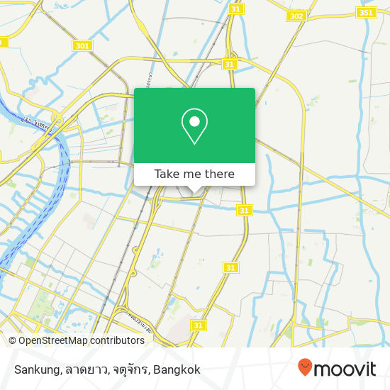 Sankung, ลาดยาว, จตุจักร map