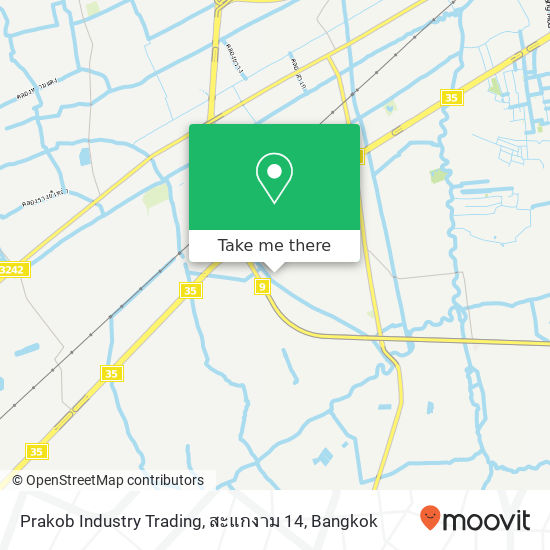 Prakob Industry Trading, สะแกงาม 14 map