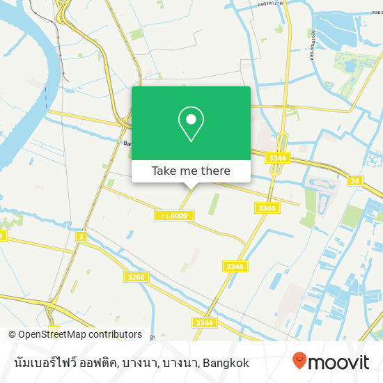 นัมเบอร์ไฟว์ ออฟติค, บางนา, บางนา map