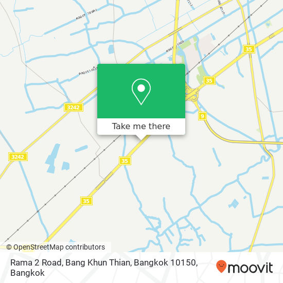 Rama 2 Road, Bang Khun Thian, Bangkok 10150 map