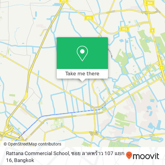 Rattana Commercial School, ซอย ลาดพร้าว 107 แยก 16 map