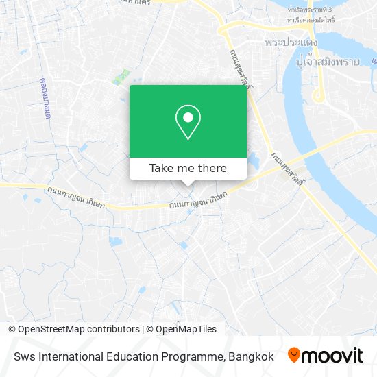 Sws International Education Programme map