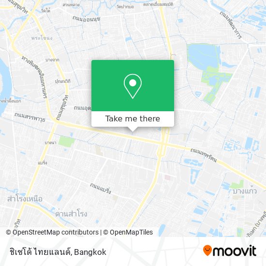 ชิเซโด้ ไทยแลนด์ map