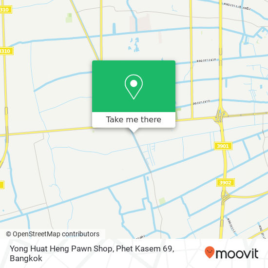 Yong Huat Heng Pawn Shop, Phet Kasem 69 map