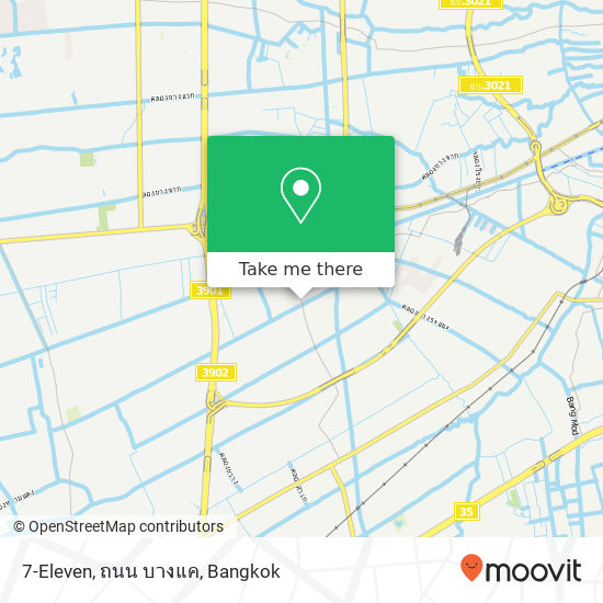 7-Eleven, ถนน บางแค map