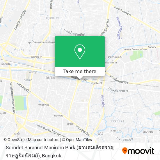 Somdet Saranrat Manirom Park (สวนสมเด็จสราญราษฎร์มณีรมย์) map
