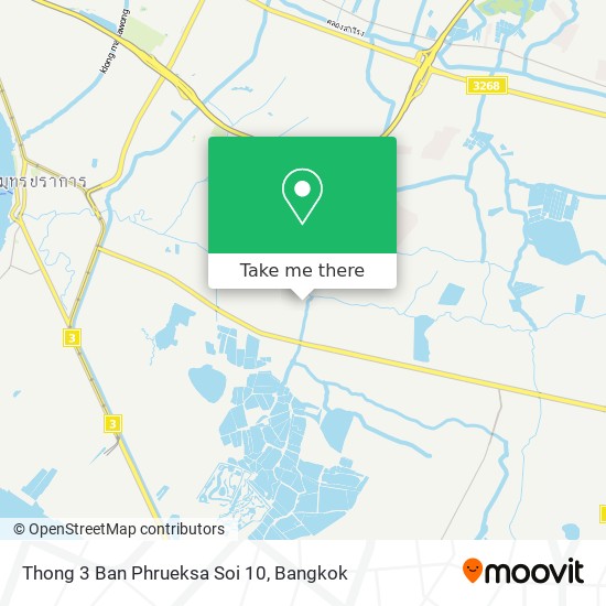 Thong 3 Ban Phrueksa Soi 10 map