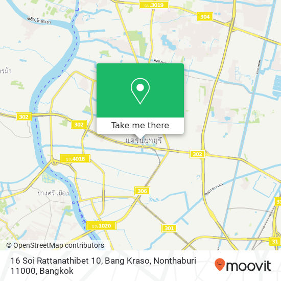 16 Soi Rattanathibet 10, Bang Kraso, Nonthaburi 11000 map