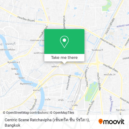 Centric Scene Ratchavipha (เซ็นทริค ซีน รัชวิภา) map