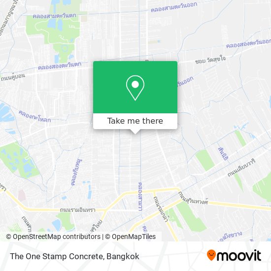The One Stamp Concrete map