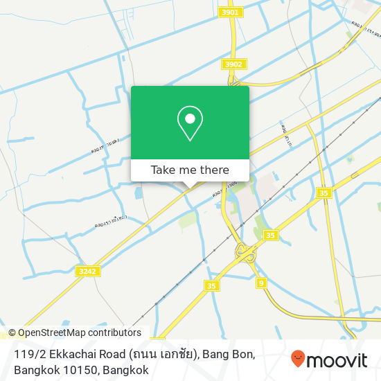 119 / 2 Ekkachai Road (ถนน เอกชัย), Bang Bon, Bangkok 10150 map