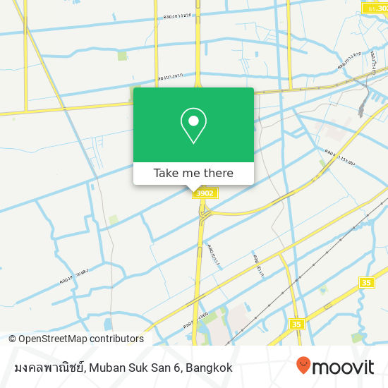 มงคลพาณิชย์, Muban Suk San 6 map