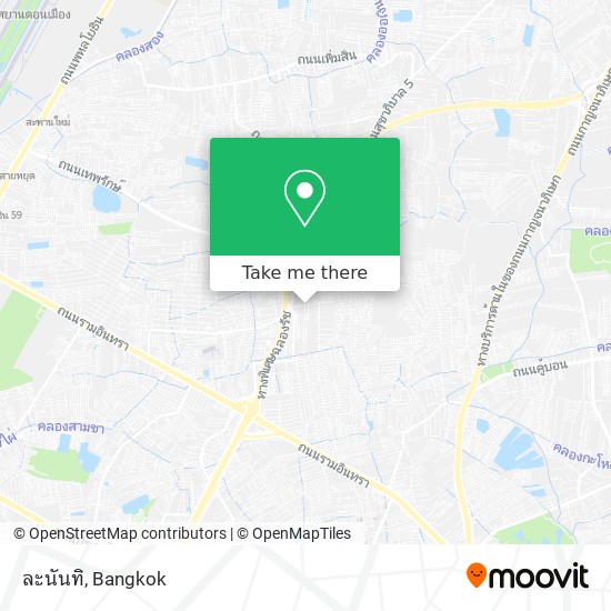 ละนันทิ map