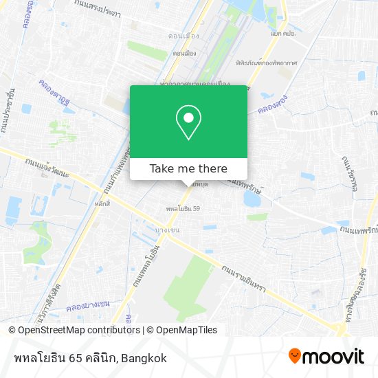 พหลโยธิน 65 คลินิก map