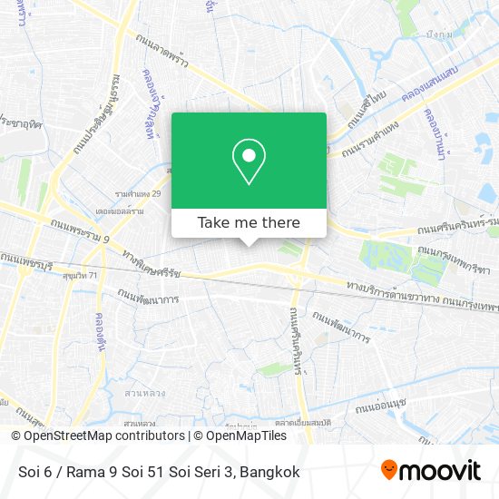 Soi 6 / Rama 9 Soi 51 Soi Seri 3 map