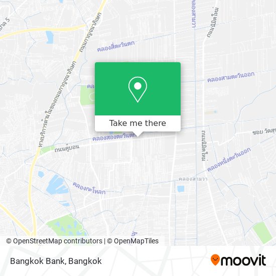 Bangkok Bank map