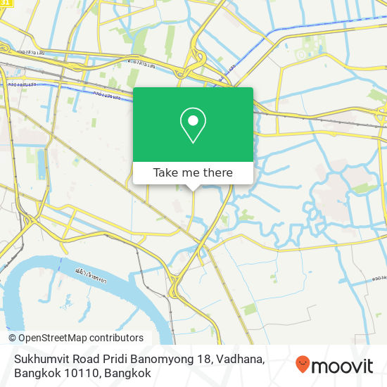 Sukhumvit Road Pridi Banomyong 18, Vadhana, Bangkok 10110 map