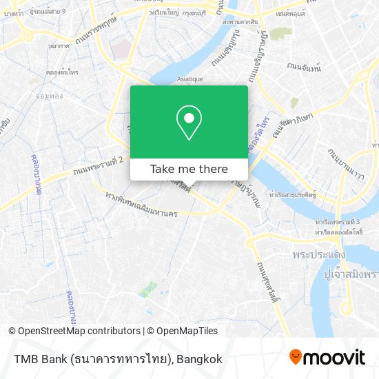 TMB Bank (ธนาคารทหารไทย) map