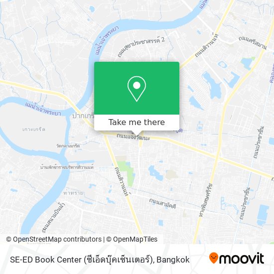 SE-ED Book Center (ซีเอ็ดบุ๊คเซ็นเตอร์) map