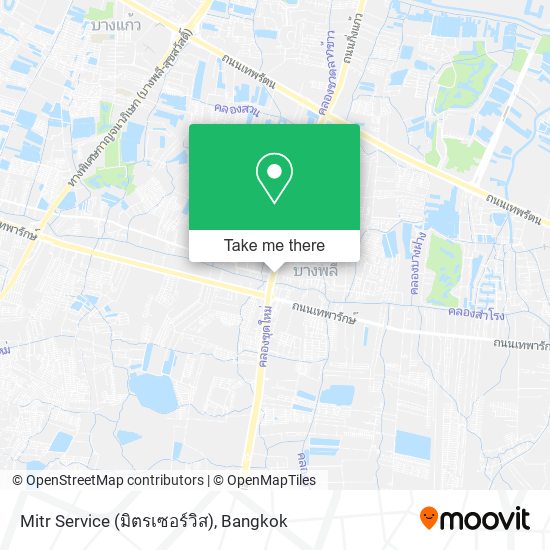 Mitr Service (มิตรเซอร์วิส) map