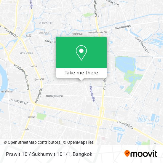 Prawit 10 / Sukhumvit 101/1 map