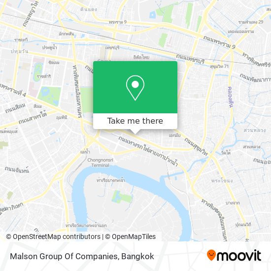 Malson Group Of Companies map