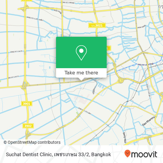 Suchat Dentist Clinic, เพชรเกษม 33 / 2 map
