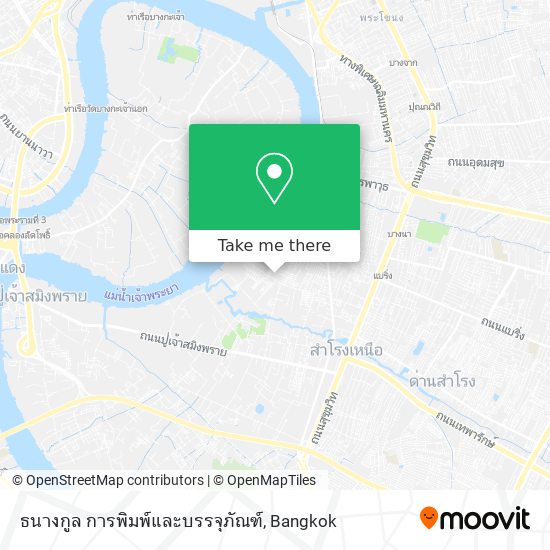 ธนางกูล การพิมพ์และบรรจุภัณฑ์ map