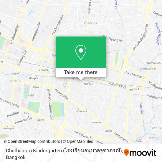 Chuthaporn Kindergarten (โรงเรียนอนุบาลจุฑาภรณ์) map