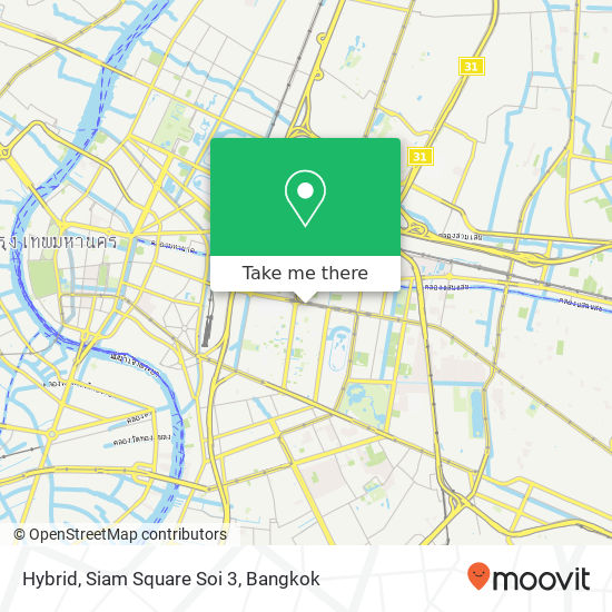 Hybrid, Siam Square Soi 3 map