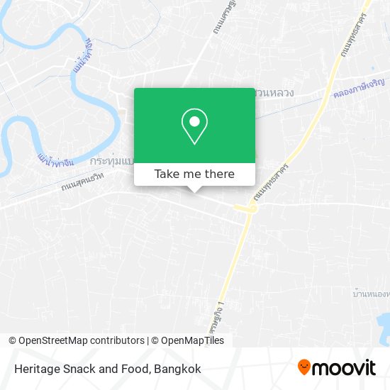 Heritage Snack and Food map