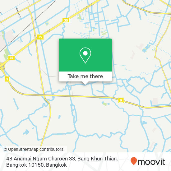 48 Anamai Ngam Charoen 33, Bang Khun Thian, Bangkok 10150 map