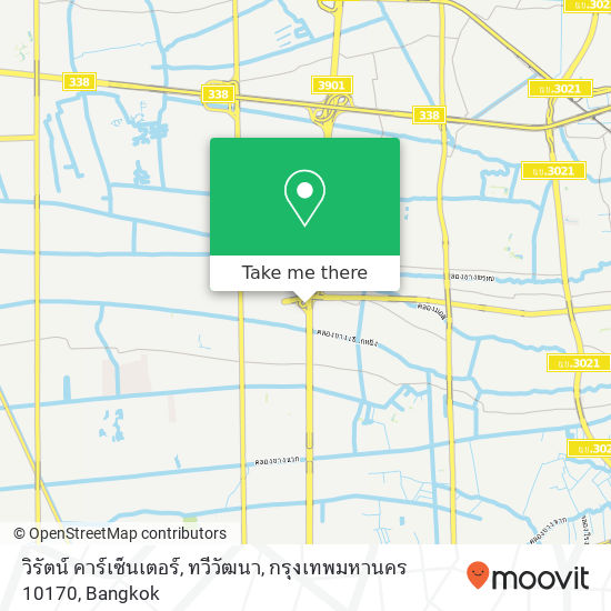 วิรัตน์ คาร์เซ็นเตอร์, ทวีวัฒนา, กรุงเทพมหานคร 10170 map