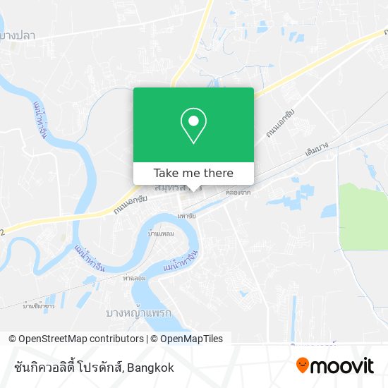 ซันกิควอลิตี้ โปรดักส์ map