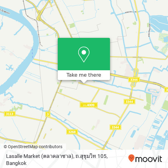 Lasalle Market (ตลาดลาซาล), ถ.สุขุมวิท 105 map