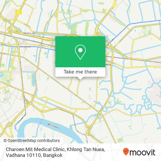 Charoen Mit Medical Clinic, Khlong Tan Nuea, Vadhana 10110 map