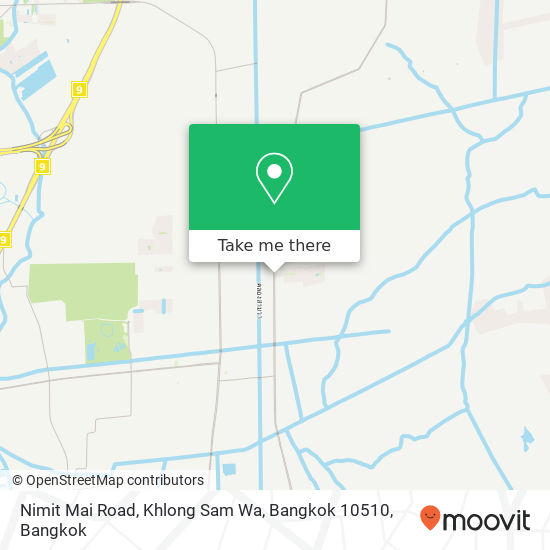 Nimit Mai Road, Khlong Sam Wa, Bangkok 10510 map