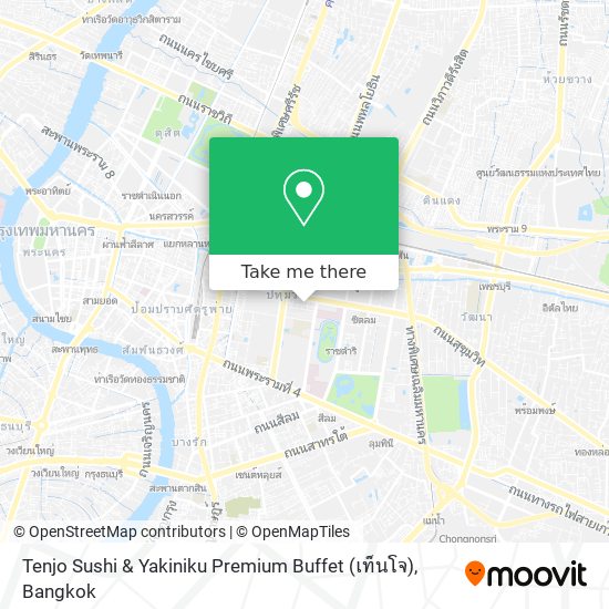 Tenjo Sushi & Yakiniku Premium Buffet (เท็นโจ) map