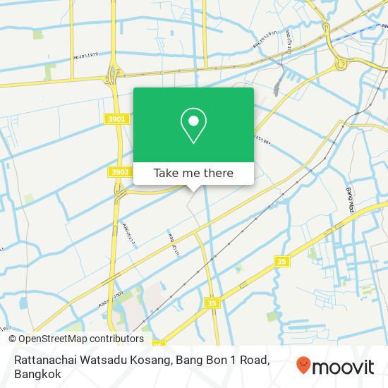 Rattanachai Watsadu Kosang, Bang Bon 1 Road map