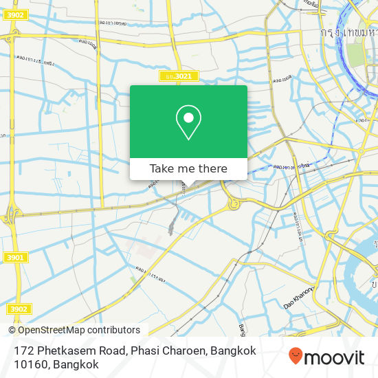 172 Phetkasem Road, Phasi Charoen, Bangkok 10160 map