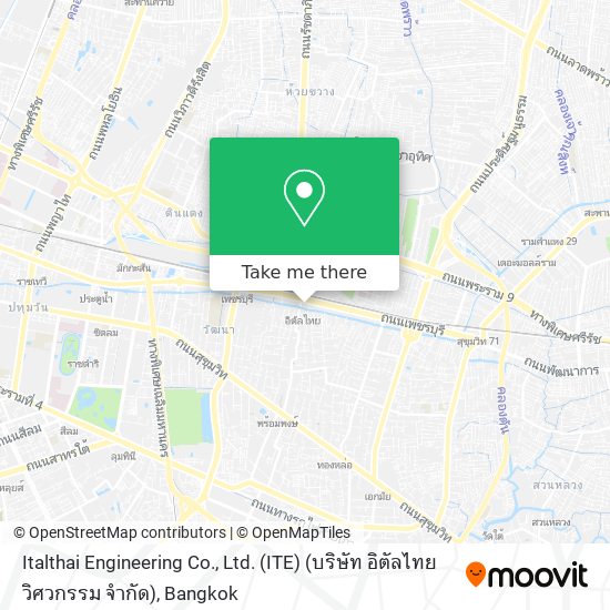 Italthai Engineering Co., Ltd. (ITE) (บริษัท อิตัลไทยวิศวกรรม จำกัด) map
