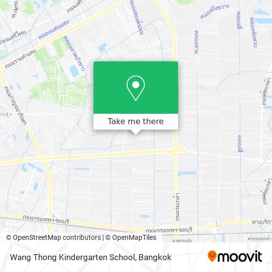 Wang Thong Kindergarten School map