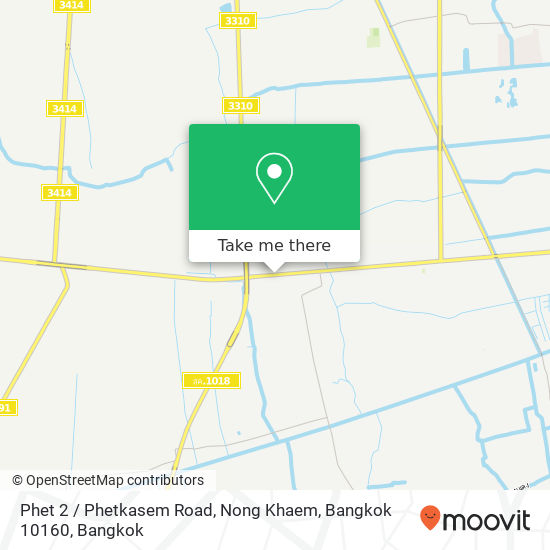 Phet 2 / Phetkasem Road, Nong Khaem, Bangkok 10160 map