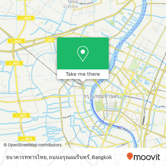 ธนาคารทหารไทย, ถนนอรุณอมรินทร์ map