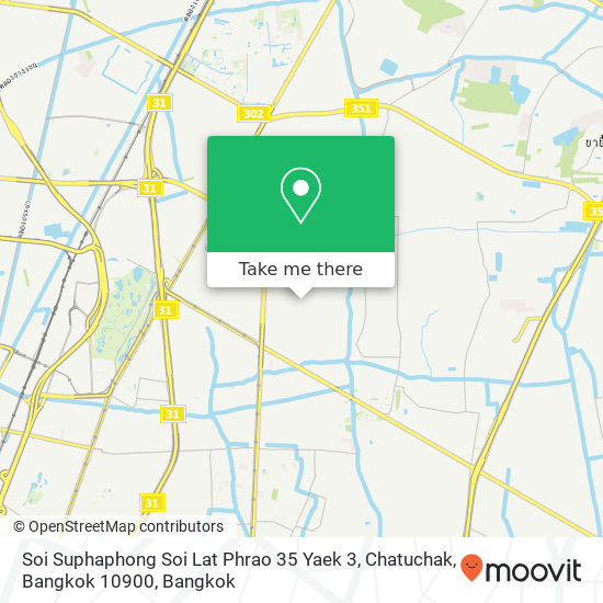 Soi Suphaphong Soi Lat Phrao 35 Yaek 3, Chatuchak, Bangkok 10900 map
