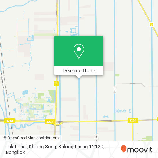 Talat Thai, Khlong Song, Khlong Luang 12120 map
