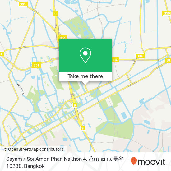 Sayam / Soi Amon Phan Nakhon 4, คันนายาว, 曼谷 10230 map