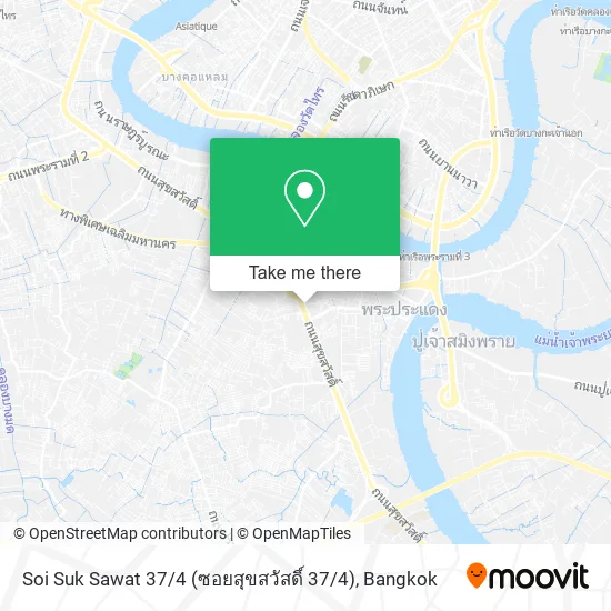 Soi Suk Sawat 37 / 4 (ซอยสุขสวัสดิ์ 37 / 4) map