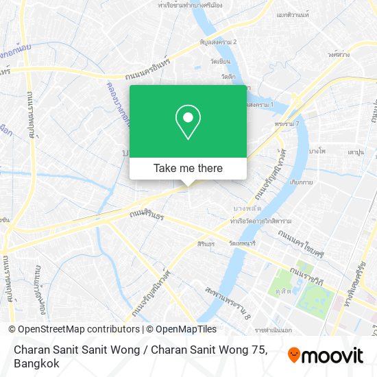 Charan Sanit Sanit Wong / Charan Sanit Wong 75 map