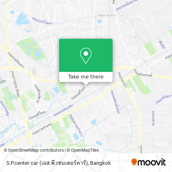 S.P.center car (เอส.พี.เซนเตอร์คาร์) map